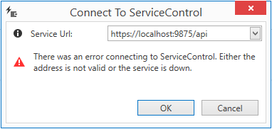 ServiceInsight refuses to connect