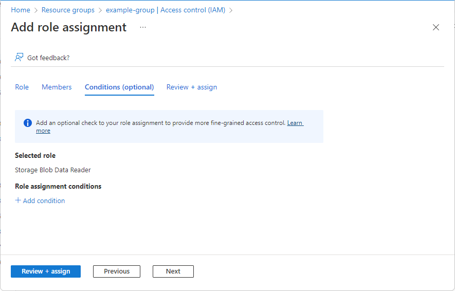 Azure Storage Service ABAC