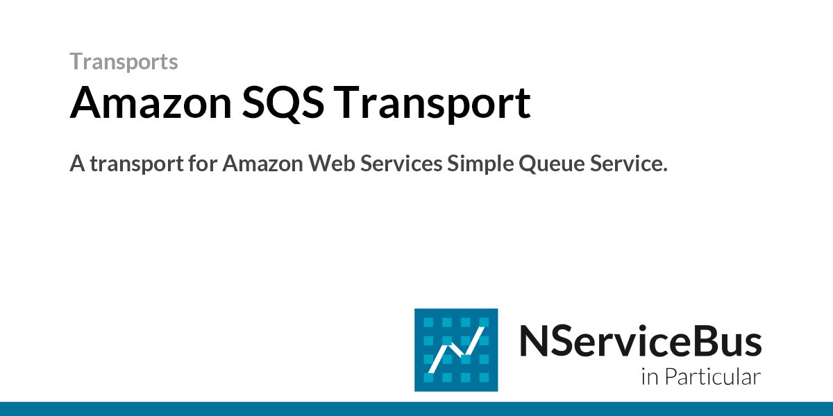 Amazon SQS Transport