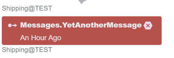 Selected Failed Message