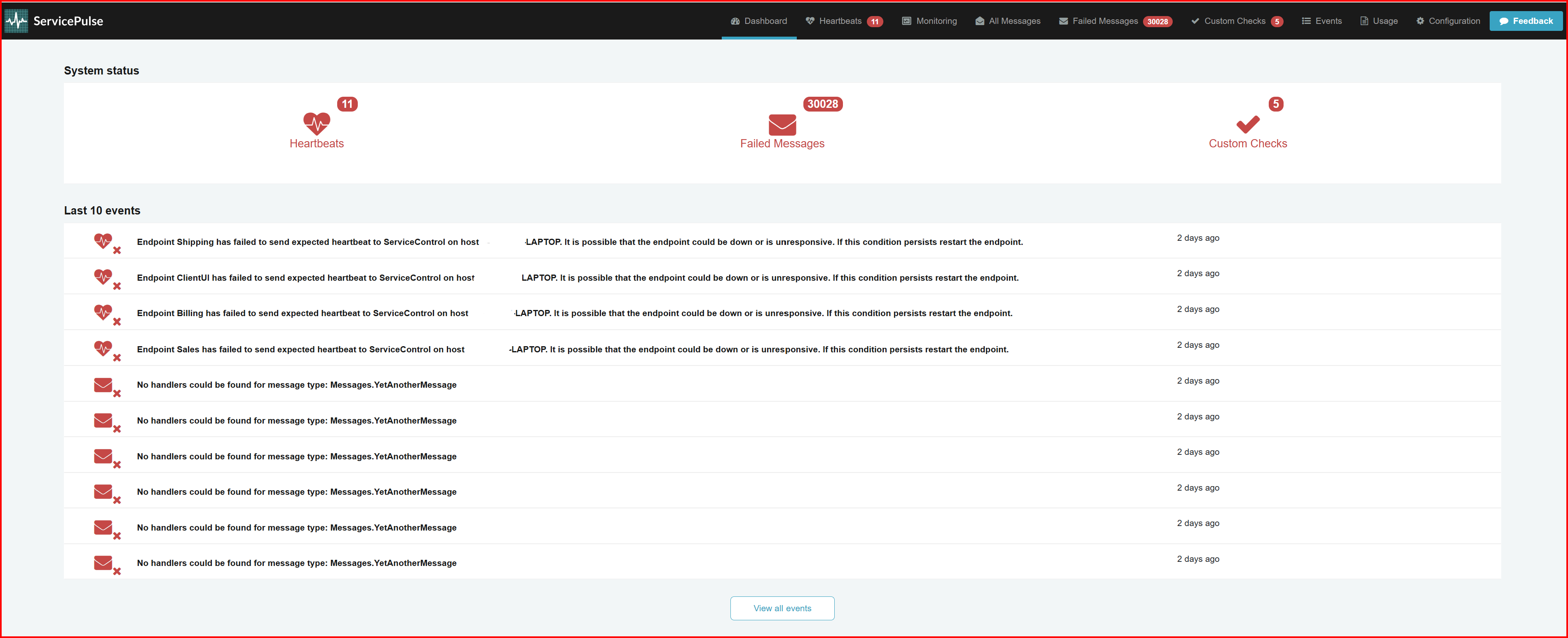 ServicePulse